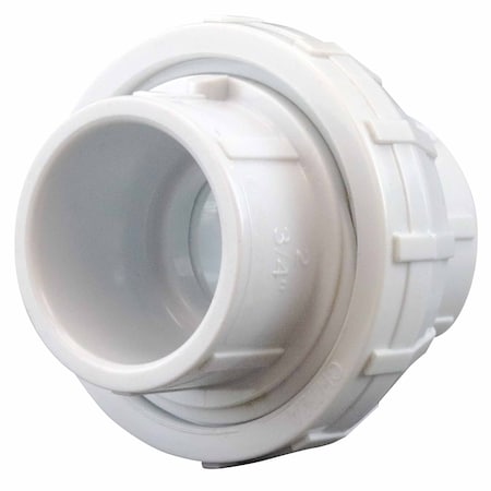Apollo 3/4 in. x 3/4 in. PVC Slip Joint x Slip Joint Union PVCU34